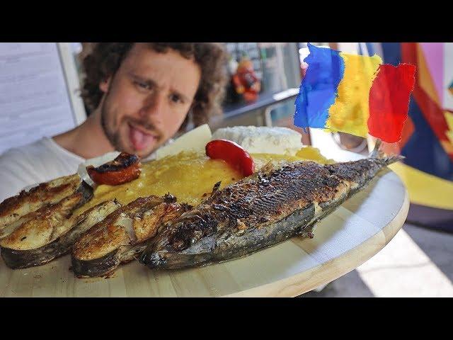 Trying STREET FOOD in Romania 