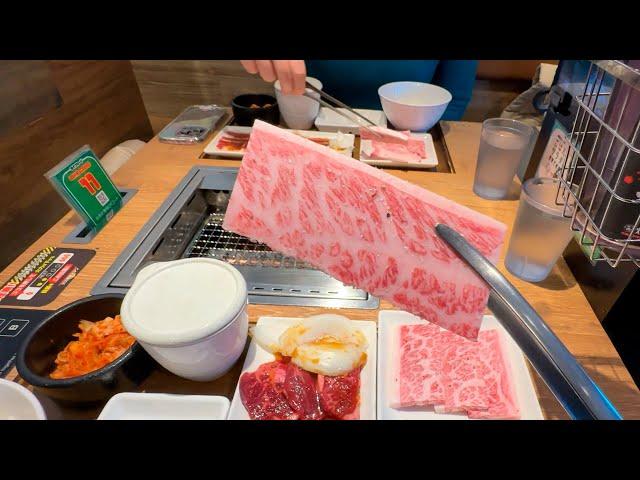 Super Value Wagyu at a BBQ Grill Restaurant in Japan