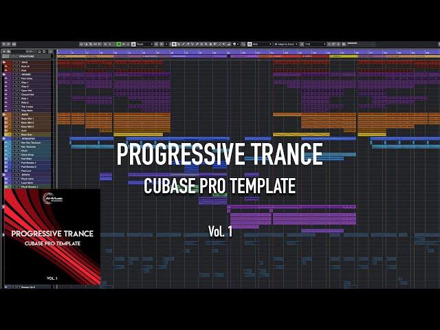 Progressive Trance Cubase Template Vol.1