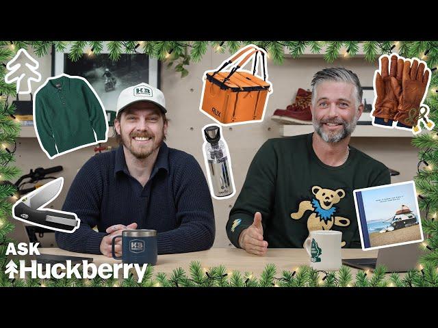 Answering Your Last Minute Holiday Gifting Questions | Ask Huckberry with Nick, Ben & Surprise Guest