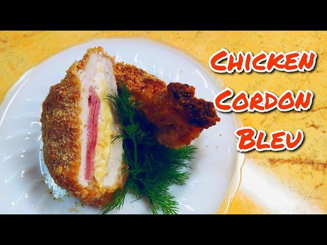 CHICKEN CORDON BLEU with BACON & CHEESE 