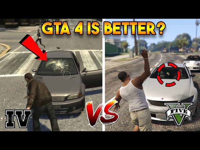 WHY GTA 4 IS BETTER THAN GTA 5? (GTA 5 VS GTA 4)