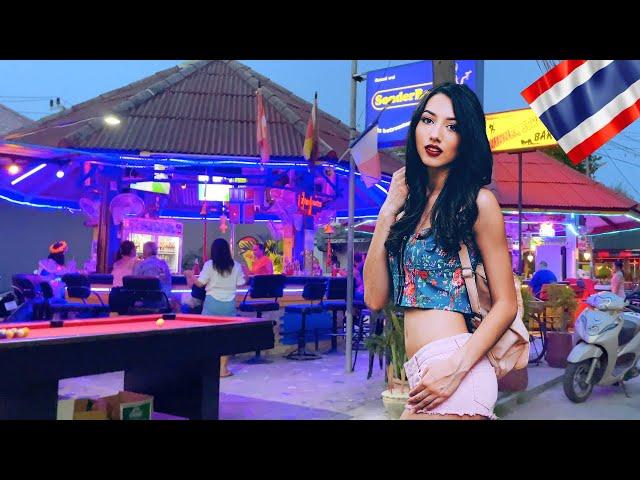 Koh Samui Lamai Beach Thailand Nightlife Walking Tour April 2024