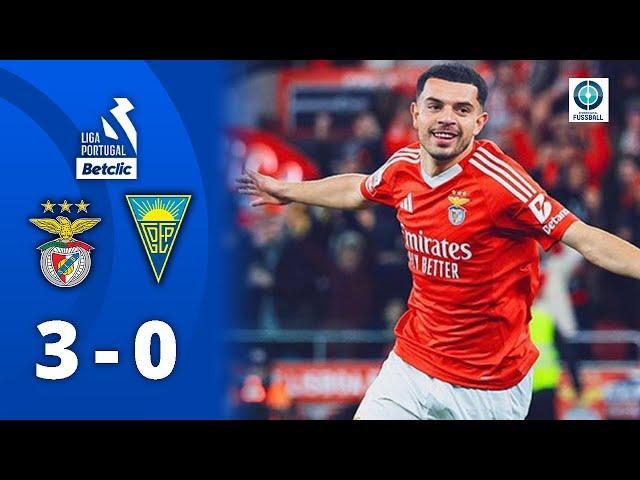 Joker Amdouni trifft doppelt! Benfica beschenkt sich | Benfica Lissabon - GD Estoril Praia