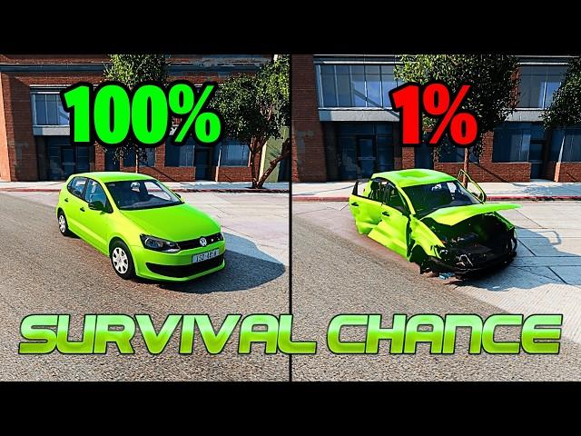 Realistic Survival Chance Crashes #31 | BeamNG.drive