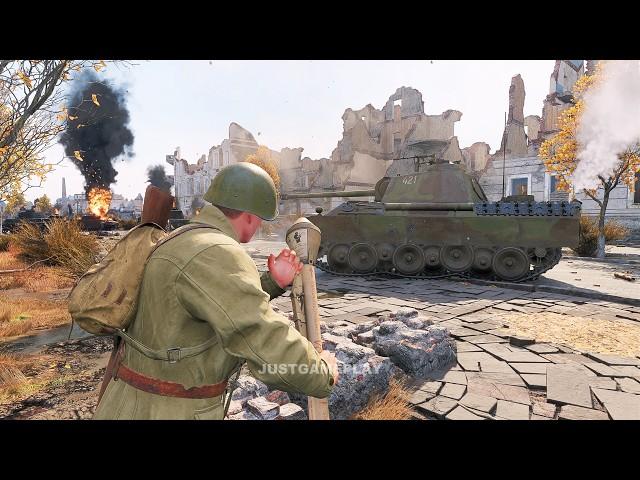 USSR - Battle of Stalingrad - BR 4 | Enlisted Gameplay