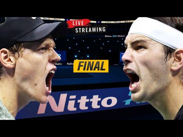 ATP LIVE JANNIK SINNER VS TAYLOR FRITZ NITTO ATP FINALS 2024 TENNIS PREVIEW STREAM