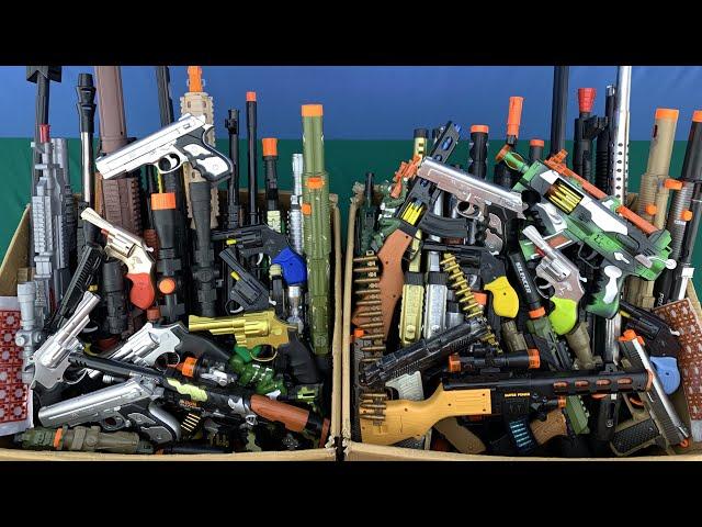 A House Like an Arsenal ! Two Huge Boxes of Guns ! Boxes Full of Equipment & Weapons