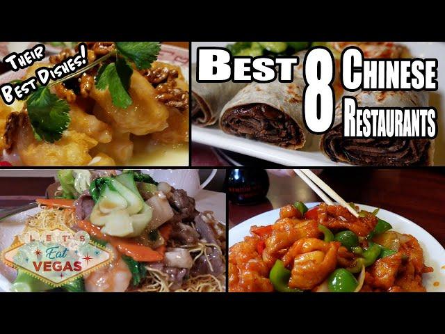 The Best 8 Chinese Restaurants and their Best Dishes! 