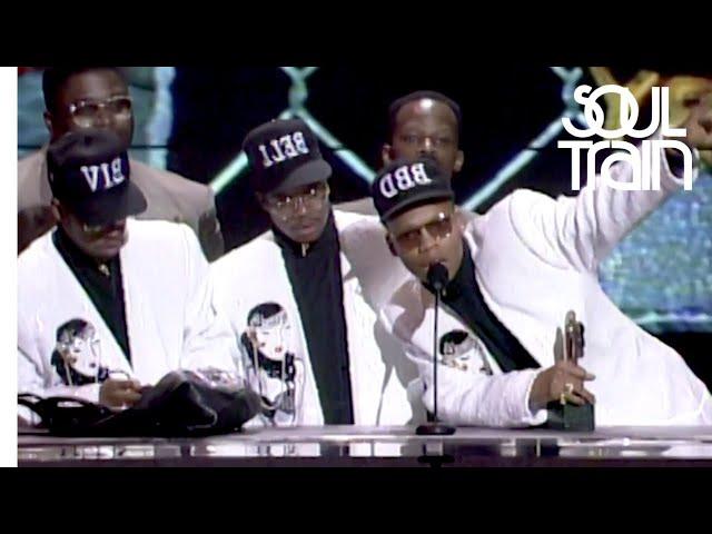 New Edition, Boys II Men. Bell Biv DeVoe & TLC With Best Group Speeches At Soul Train Awards!