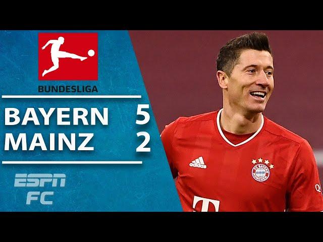 Bayern Munich demolishes Mainz with ferocious second-half comeback | ESPN FC Bundesliga Highlights