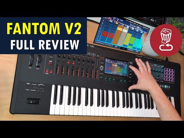 FANTOM Version 2 // Review, tutorial for Roland Fantom 6, 7, 8 (also for Fantom 0, Fantom-06,07,08)