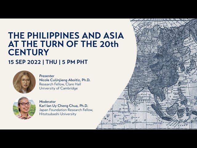 The Philippines and Asia at the Turn of the Twentieth Century