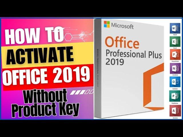 How to Active Microsoft Office 2019 Without key | 2024 |