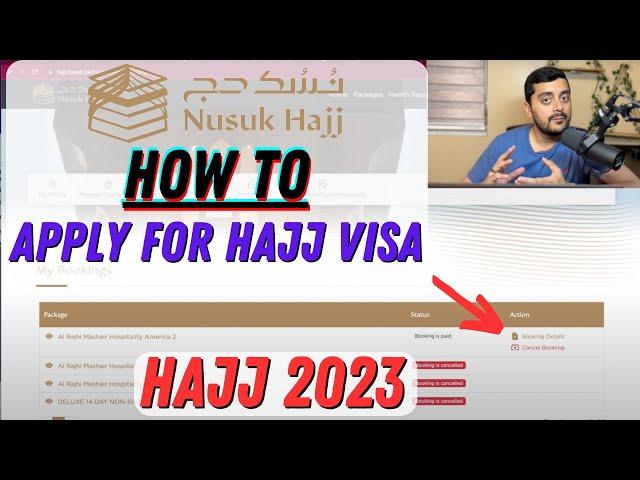 How to Get Hajj 2023 Visa on Nusuk Hajj and Q&A Nusuk Hajj Packages Quota #hajj