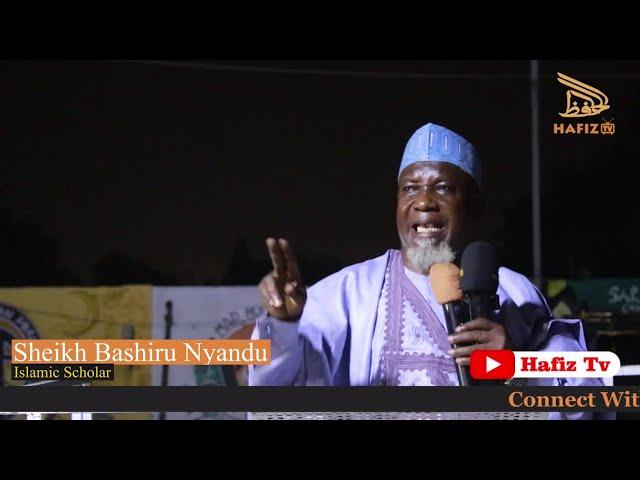 Waazin Sheikh Bashiru Nyandu - Wa'azi mai ratsa zuciya daga Accra Newtown #hafiztv #waazinhausa