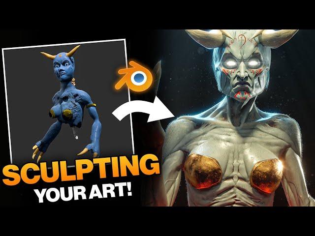 Re-Sculpting YOUR Character! My full workflow.