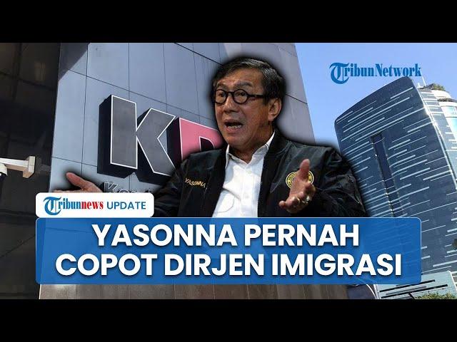 Jejak Yasonna Laoly Pernah Copot Dirjen Imigrasi saat KPK Usut Kasus Harun Masiku, Kini Dicekal