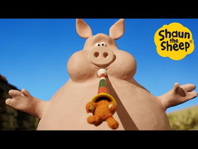 Shaun the Sheep  BIG PIG! - Cartoons for Kids  Full Episodes Compilation [1 hour]