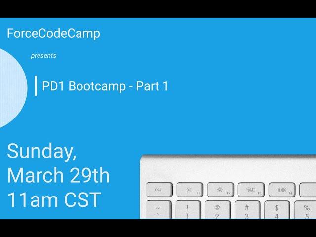 Salesforce Platform Developer Certification Bootcamp. Part 1: Salesforce Fundamentals | CampApex.org