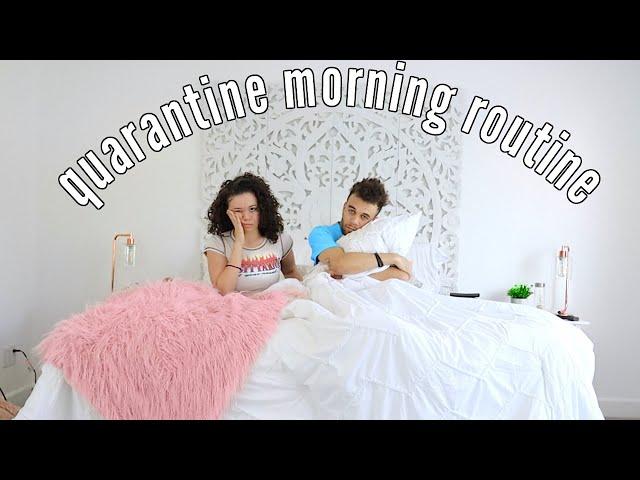 MY 8AM QUARANTINE MORNING ROUTINE