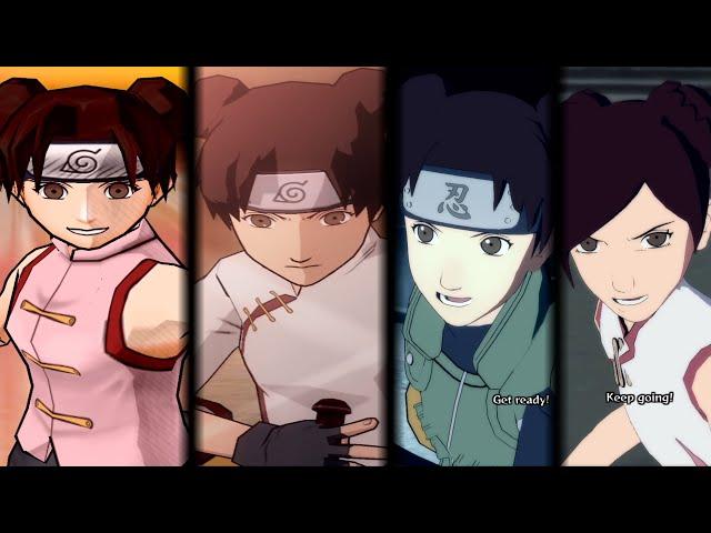 Tenten Ultimate Jutsus Evolution in All Naruto Ultimate Ninja Series