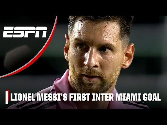 LIONEL MESSI WINS IT FOR INTER MIAMI IN HIS DEBUT 