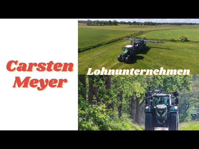 Gülleausbringen mit Lohnunternehmen Carsten Meyer