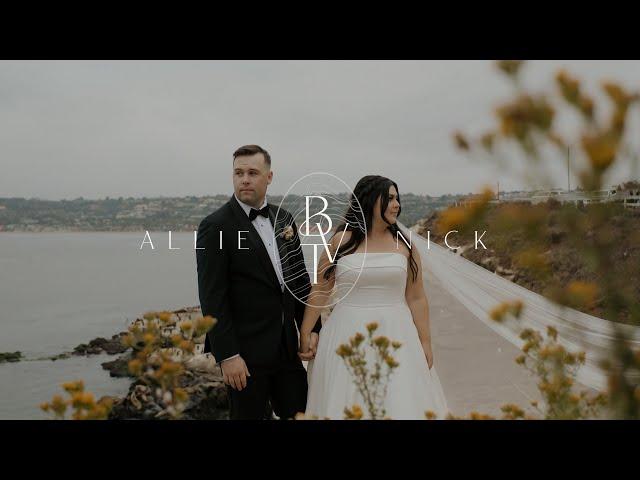 “He may be a Marine, but you know she’s the real soldier” | Allie + Nick | La Jolla Cove Wedding