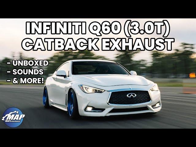 Infiniti Q60 (3.0t) Cat-Back Exhaust System By MAPerformance