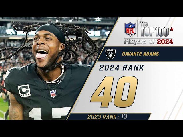 40: Davante Adams (WR, Raiders) | Top 100 Players of 2024