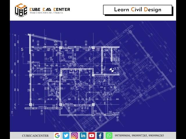 Civil Design | Cube CAD Center | CADD Courses | Ahmedabad