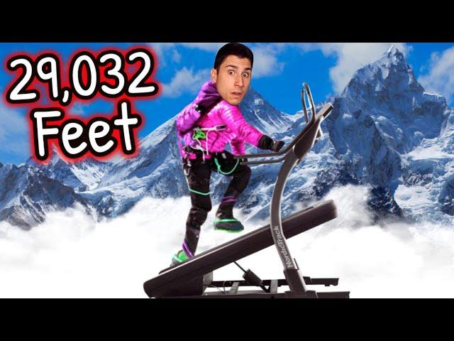 I Climbed Mount Everest IN MY HOUSE!