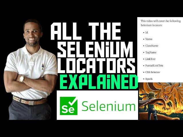 All the Selenium Locators Explained For Automation Testing