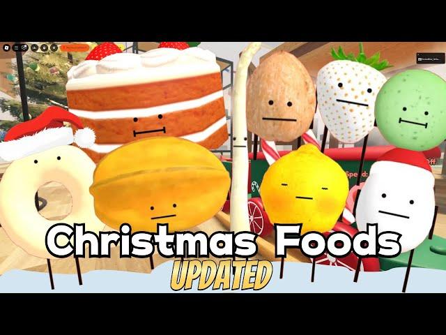 How to Get All 9 Christmas Event Foods in Secret Staycation with Funny moments [ROBLOX]