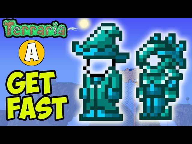 Terraria how to get Frost Armor (EASY) | Terraria 1.4.4.9 Frost Helmet, Breastplate, Leggings