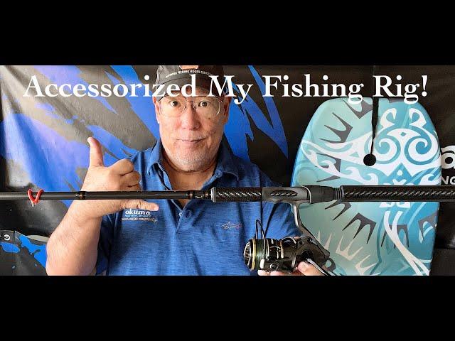 Accessorizing My NEW Inspira Fishing Rig! Fishing Butler! LineDancer! Crown Royal Bag!