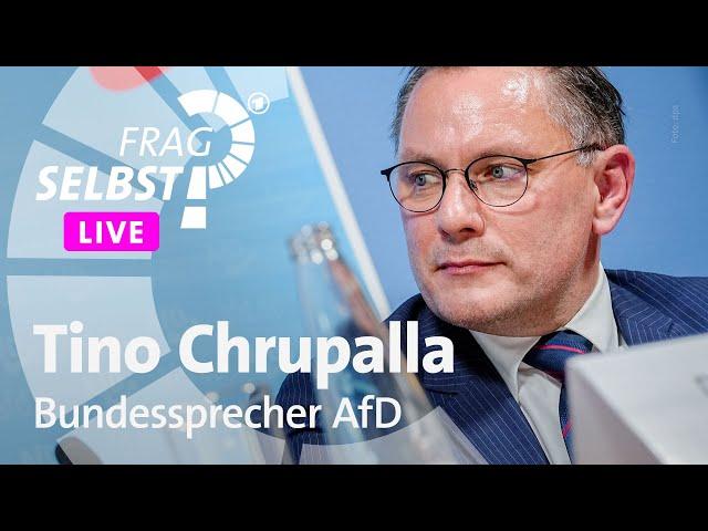 Eure Fragen an Tino Chrupalla, Parteivorsitzender AfD | Frag selbst 2024