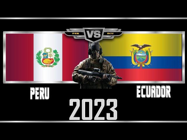 Perú VS Ecuador : PODER MILITAR COMPARACIÓN - Ejército 2023