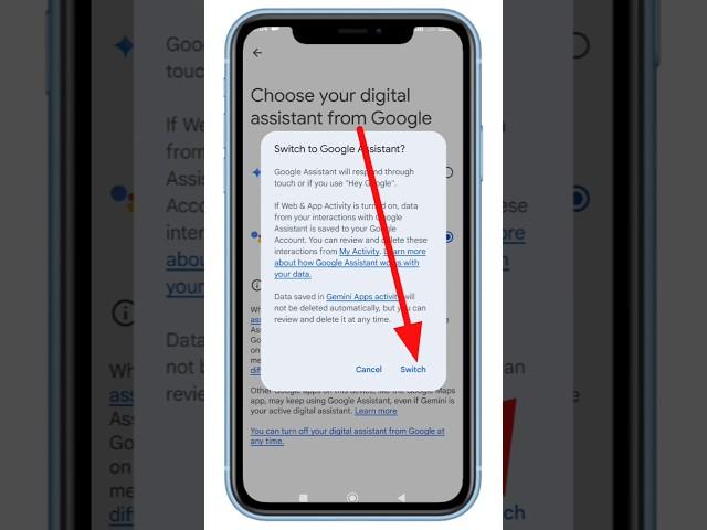 Gemini ko kaise off kare | How to disable Gemini and enable Google Assistant #shorts #gemini