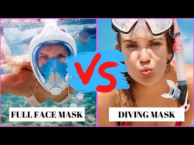 Full Face vs Traditional Diving Mask - Which is better?