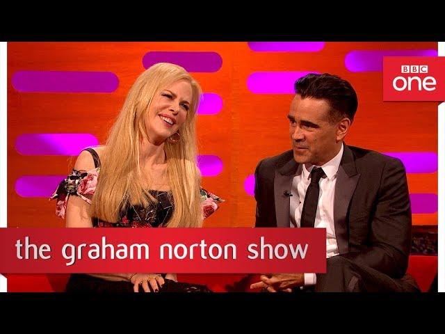 Nicole Kidman ruffled by Alexander Skarsgard kiss pic! - The Graham Norton Show: 2017 - BBC