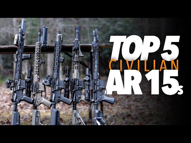 Top 5 Civilian AR15s - Stag, PSA, Aero, BCM, Diamondback!