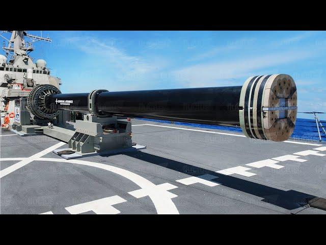 US Testing Its Monstrously Powerful $500 Million Rail Gun