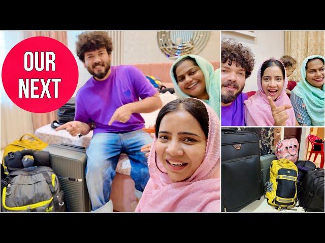 Bag packing Vlog For International Trip  | Mashura | Basheer Bashi | Suhana