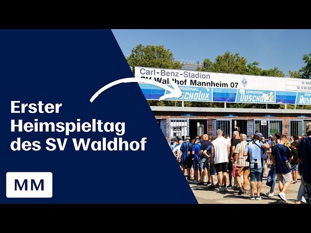 Erstes Heimspiel des SV Waldhof Mannheim: Was passiert vor Spielbeginn im Carl-Benz-Stadion?