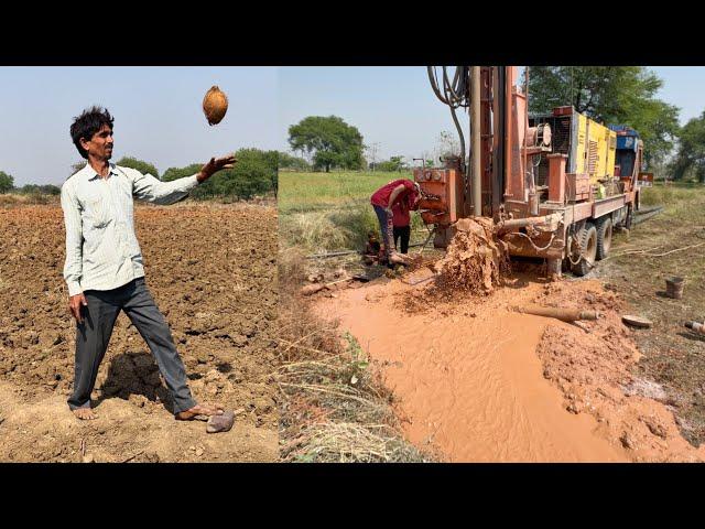 Borewell Drilling With Coconut water checking Method | 10 Hp Motor 160 Feet Deep boring | Borewells
