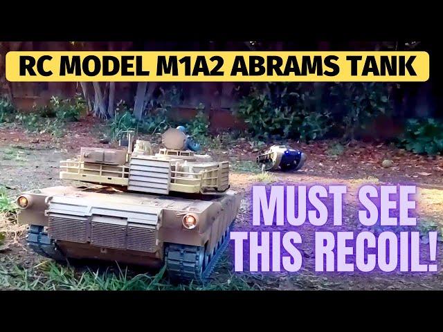 Heng Long M1A2 Abrams RC Tank Review - model kit rc pros and cons review