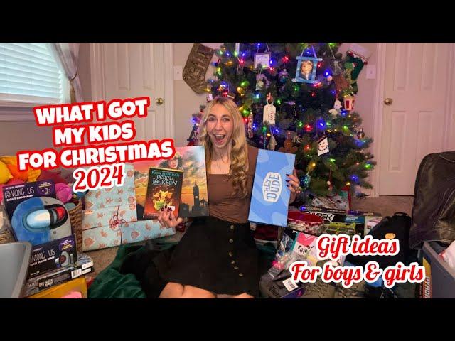 WHAT I GOT MY KIDS FOR CHRISTMAS | CHRISTMAS 2024 | IDEAS FOR BOYS & GIRLS