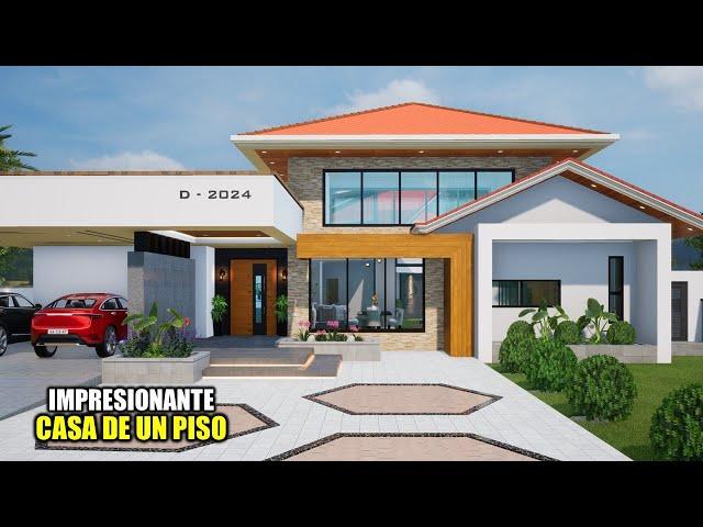 CASA MUY HERMOSA DE UN PISO -- TRES DORMITORIOS (RVL CASAS 2024)